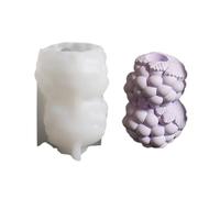 Moule en silicone facile à utiliser pour supports empilés, parfait pour ajouter une touche individuelle à la décoration de la maison, moule à cire et plâtre