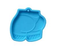 Moule en silicone fait à la main en forme de fesses mignonnes pour loisirs créatifs, diverses belles décorations, boucles d'oreilles, résine époxy