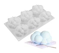 Moule en silicone fait à la main, fournitures de fabrication de savon, décoration de gâteaux du monde de la mer, moule familial, flexible et facile à utiliser, décoration de gâteau en silicone