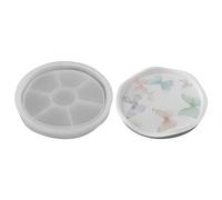 Moule en silicone fait à la main - Supports à gâteaux uniques - Moules élégants pour assiettes de fruits - Convient pour les anniversaires - En silicone pour les travaux manuels