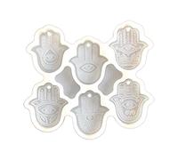 Moule en silicone fait main en forme de paume pour mauvais œil, cadeau de Saint-Valentin