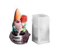 Moule en silicone flexible 3D avec éléments d'automne | Moule à nain de jardin en fonte avec éléments d'automne pour la décoration festive de la maison en automne et en hiver pour