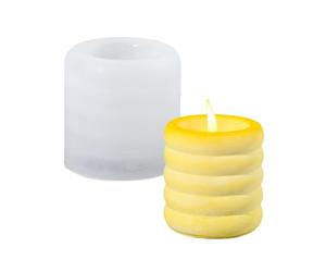 Moule en silicone flexible avec cinq liens circulaires pour la | Moule en silicone de qualité supérieure offrant un démoulage et une réutilisation faciles, idéal pour les débutants