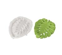 Moule en silicone flexible en forme de feuille de tortue - Moule en silicone - Motif de feuille de Monstera