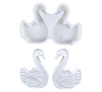 Moule en silicone flexible en forme de figurine animale Moule en plâtre résistant à la température pour ornement de bureau Moule à libération facile