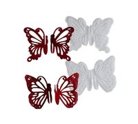 Moule en silicone flexible en forme de papillon, accessoires uniques en résine époxy pour les amateurs d'artisanat, moule en silicone flexible