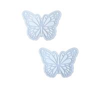 Moule en silicone flexible en forme de papillon - Pour parfum artisanal - 4 options de construction - Découpage - Pendentif - Moules en silicone - Incentaze - Moule d'ornement