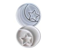 Moule en silicone flexible multi-usages - Accessoire de maison - Pour la création de bols ronds décoratifs - Portable - Pour les amateurs d'art - Bols à bijoux - Moules
