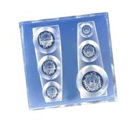 Moule en silicone flexible pour décoration d'ongles, fabrication de bijoux et accessoires faits à la main multi-usages, moule en résine de silicone fait à la main