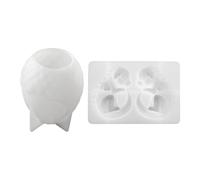 Moule en silicone flexible pour œufs 3D, veilleuse, ajoute un charme élégant à n ' importe quelle pièce, décoration tendance, fabricant de cadeaux faits à la main