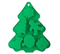 Moule en silicone flocon de neige - 6 trous pour décoration d'intérieur | Moule Père Noël | Maison, chambre, bureau, vacances, jours de semaine, école, dortoir, réunions de famille