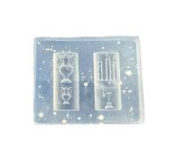 Moule en silicone floral réutilisable pour ongles, vase d'art, sculpture et bijoux, modèle de bricolage, accessoires en résine