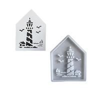 Moule en silicone fonctionnel - Moule unique en silicone pour l'artisanat et les motifs d'ancre - Design inspiré de l'océan