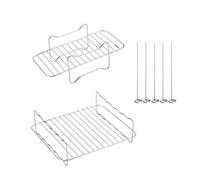 Moule en Silicone for friteuse à air Chaud, Grille de Cuisson Compatible avec Les modèles Moulinex EZ901820 5,2/3,1 L et PH Airfryer série 3000.(Rack Set)