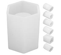 Moule en Silicone Grand Moule Trousse à Crayons et Pots de Fleurs Moule Réutilisable et Pratique Fournitures de Moulage de Bricolage(5 Grand moule)