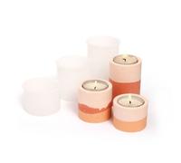 Moule En Silicone H 40mm X 58mm X 78mm - Porte-Bougies (3pcs)