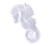 Moule en Silicone Hippocampe pour Bricolage, Décoration Murale, Blanc | Souple, Réutilisable, Antiadhésif, pour Porte-nom et Projet Diy, Usage Facile, Finition Soignée