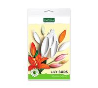 Moule en silicone Lily Buds pour décoration de gâteaux, bonbons, cartes et argile, qualité alimentaire