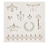 Moule en silicone - Loveart - couronne de papillon de nuit