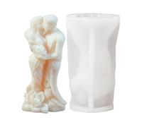 Moule en silicone Lovers, moulage en résine 3D, forme de bougie