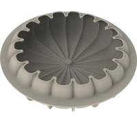 silikomart - Moule en Silicone en forme de fleur MAGGIE Ø20cm, Gris Clair