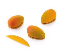 Moule En Silicone Mango 30 ml 16 Cavités 5,7x3,5 cm Silikomart 3D Fruits