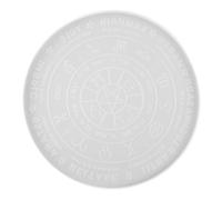 Moule en Silicone Miroir Divinatoire pour Époxy Cristal Créatif