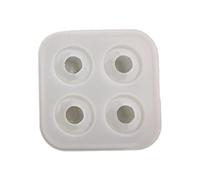 Moule en silicone miroir tridimensionnel forme sphérique bijoux pendentif résine époxy moule grand artisanat boule à facettes silicone