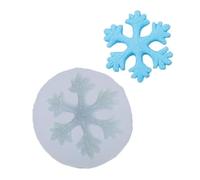 Moule en silicone motif flocon de neige pour décoration de gâteaux au chocolat et loisirs créatifs, passe au micro-ondes