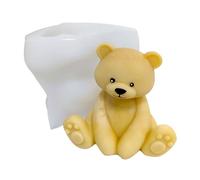 Moule en silicone, moulage de parfum avec résine résistante à la chaleur | diffuseur de savon fait main de 11 cm, outil pour craie animal assis 3D de 237 g, souvenirs de bricolage