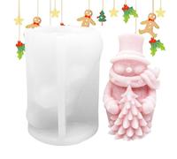 Moule en silicone - Moule de Noël - Moule en résine - Artisanat - Décoration de Noël - Moule en forme de thème de Noël - Réutilisable pour les centres de table en art