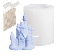 Moule en silicone | Moule décoratif pour projets artistiques, pour bougies de château | pour projets scolaires, études, réunions de , débutants et experts