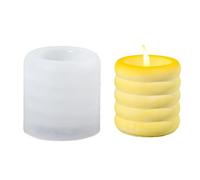Moule en silicone multi-usage avec cinq anneaux uniques adaptés pour les cours faits à la main et la production de cadeaux festifs
