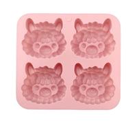 Moule en silicone multi-usage en alpagas pour gelées de chocolat, glaçons, outil de cuisson antiadhésif, moule en silicone souple, facile à démouler