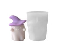 Moule en silicone multi-usage en forme de gourde spectrale pour savon et chocolat