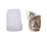 Moule en silicone multi-usage pour jardinière de fille | Outil en silicone de qualité alimentaire pour la fabrication de pots de fleurs, décoration d'intérieur, accessoire de jardin