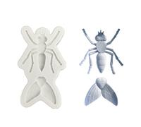 Moule en silicone multi-usages pour insectes réalistes, artisanat d ' Halloween et décoration d ' événements, moule de fabrication d ' ornements de maison, moules de cuisson d ' insectes réalistes