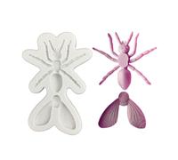 Moule en silicone multi-usages pour insectes réalistes, artisanat d ' Halloween et décoration d ' événements, moule de fabrication d ' ornements de maison, moules de cuisson d ' insectes réalistes
