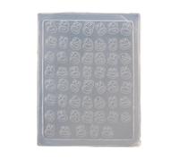 Moule en silicone multi-usages pour nail art - Robuste - Pour le bricolage de roses et de papillons - Modèle de gaufrage pour ongles - Utilisation quotidienne
