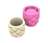 Moule en silicone multi-usages pour pots de fleurs, canapé, texture, plantes succulentes, jardinières, facile à démouler, porte-stylo, outil de bricolage, moule de décoration de jardin