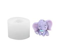 Moule en silicone multifonction en forme d'éléphant pour décoration de la maison et idées cadeaux créatives