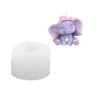 Moule en silicone multifonction en forme d'éléphant pour décoration de la maison et idées cadeaux créatives