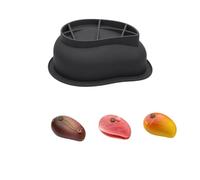 Moule en silicone myrtille et mangue pour la cuisson 3D en forme de fruits, chocolat, bonbons, savon, bougie, accessoire de cuisine, outil de décoration