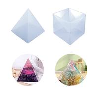 Moule en Silicone Ornement de Bijoux Pyramide DIY