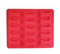 Moule en silicone os Nobby Pet Bone Rouge 30x25 cm