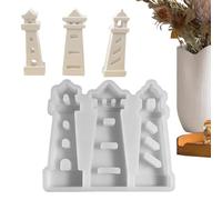 Moule en silicone - Outil de fabrication de bougies, flexible avec matériau durable, moule multifonction en plâtre et résine pour Noël, Pâques, loisirs créatifs, décoration d'intérieur, projets