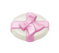 Moule en silicone ovale pour savon avec nœud en relief Idéal pour les détails personnalisés. Convient pour la glycérine, les colorants et les essences.