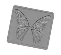 Moule en silicone papillon flexible et réutilisable, moules à pendentif faits à la main, porte-clés, adapté à la création de cadeaux en argile et résine, moule papillon en résine polyvalent