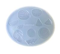Moule en silicone pastèque pour la fabrication de bougies de