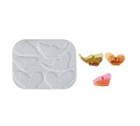 Moule en silicone personnalisable en résine époxy pour loisirs créatifs, ailes de papillon, chats, chiens, accessoires de cheveux, bijoux, épingles à cheveux faits à la main, moule en silicone